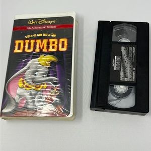 Walt Disney’s Dumbo 60th Anniversary Edition VHS clamshell case TESTED